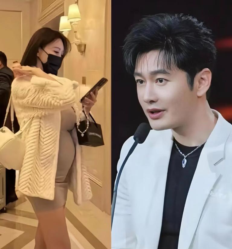 黄晓明恋情曝光仅1天，女方就被扒得底朝天，没给杨颖留一丝体面