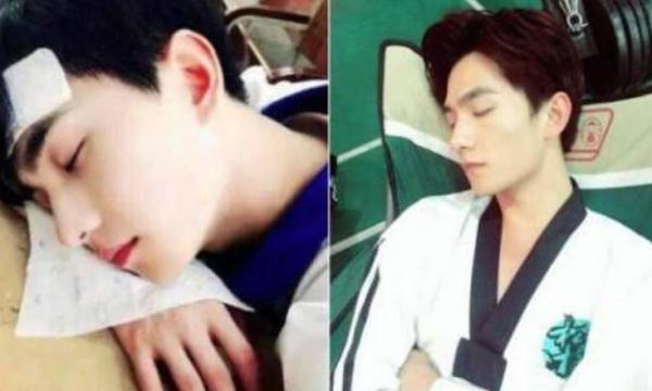 女明星睡姿照片_明星睡相大比拼_杨洋迷人睡相