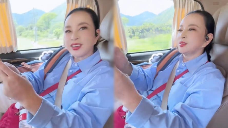 女星不戴假发露真发量，刘晓庆稀疏秦海璐秃顶戚薇少