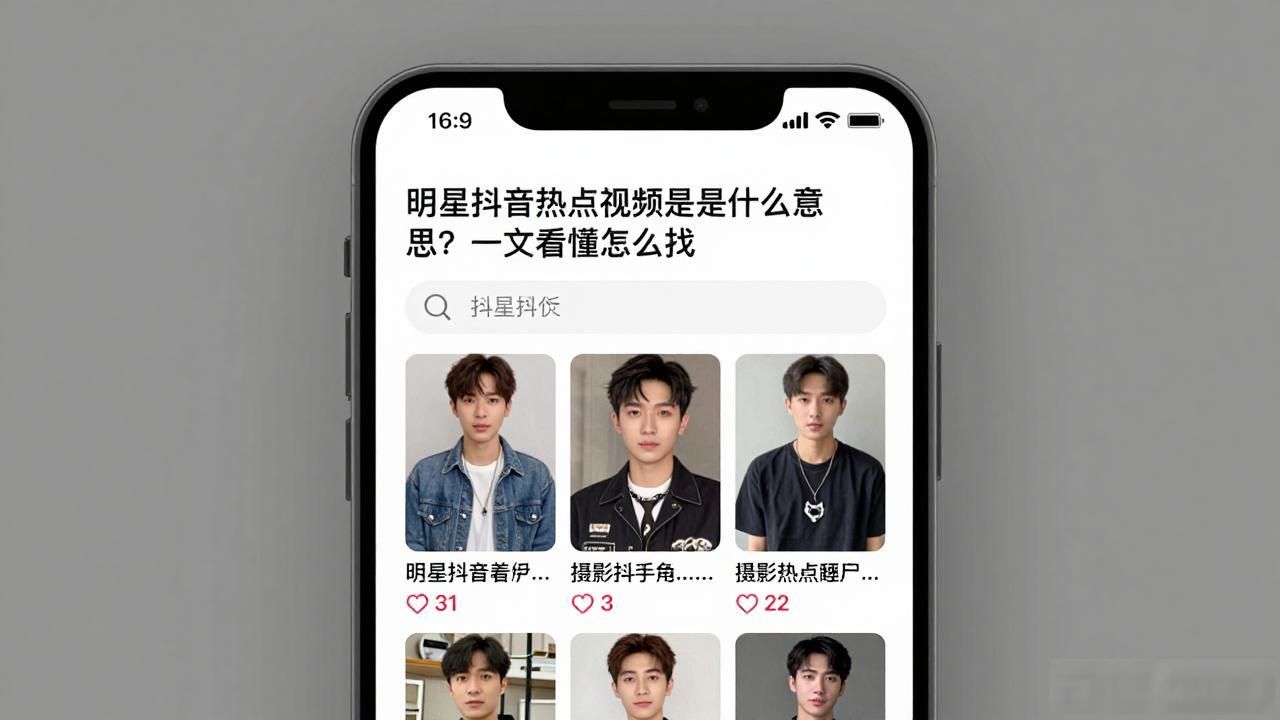 明星抖音热点视频是什么意思？一文看懂怎么找